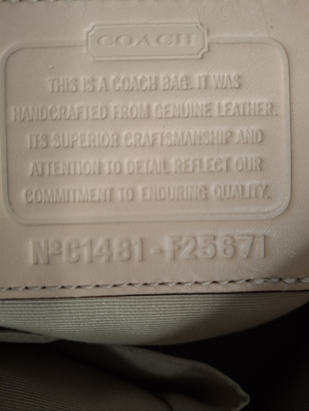 Coach Peyton Cora Domed Satchel Bag With Crossbody in Pumpkin EUC - Picture 7 of 7